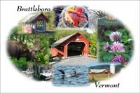 Brattleboro, VT - Collage